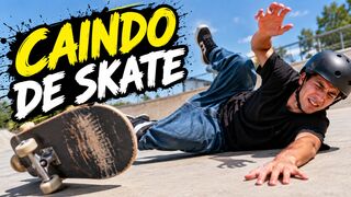 VÍDEO CAINDO DE SKATE