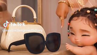 Mom Said Don't Touch That - But This Diva Baby Did It Anyway! 😂💅