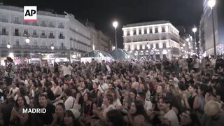 Thousands protest housing crisis in Spain after 87-year-old evicted from home