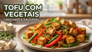 Tofu Crocante e Suculento.