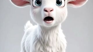 A cute sheep—if you like it, don't forget to follow!
