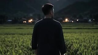 Menyusuri Malam di Tengah Sawah