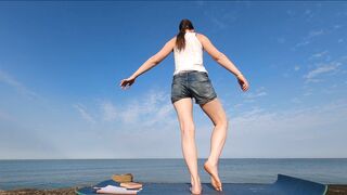 TRYING YOGA
