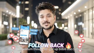Follow Me & Follow back 100%