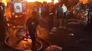 Factory fire