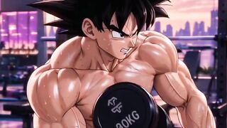 Goku e Vegeta Na Academia Do GTA