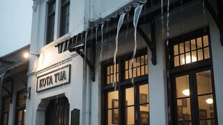 Rain in Kota Tua at Night | Old Town Rain Sounds for Sleep and Relaxation