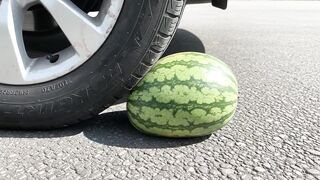 Car vs watermelon