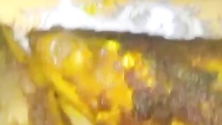 Grilled fish with spicy soy sauce menu