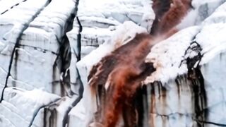 BLOOD WATER FALL The Hidden Red Lake Beneath Antarctica’s Ice