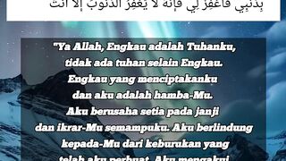 Sayyidul istighfar