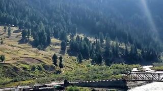 Beautiful natural Green mountain MP4