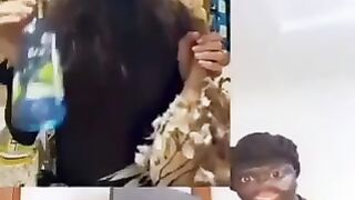 A white lady with African magic