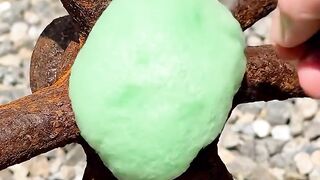 Satisfying Rust Removal ASMR: Restoring Heavy Rusty Metal Wheel!