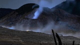 The Rare Blue Fire of Mount Papandayan