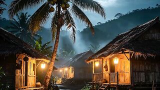 Beautifull village in the night