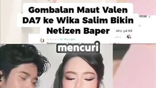 Gombalan Maut Valen DA7 ke Wika Salim Bikin Netizen Baper