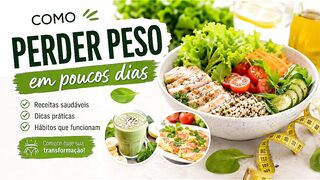 Perder peso de fôrma saudável