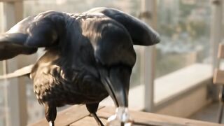 Crow Carrying Valuables #1