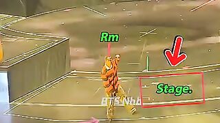 Tae tried his best made rm stand on stage
