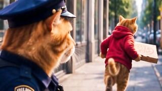 This Cat Caught a Pizza Thief 😂🐱🍕