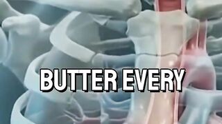 Consuming butter daily