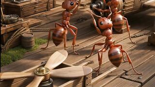 Ants assembling_miniature_aircraft 2