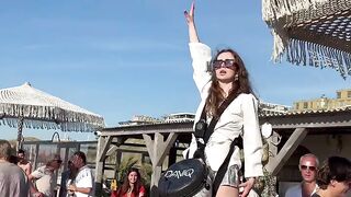 Open-Air Live Drum Show at the Seaside Beach Club