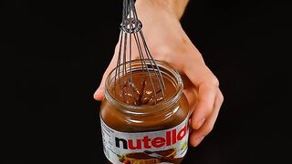 Mix Nutella with butter. You'll never buy cookies again!