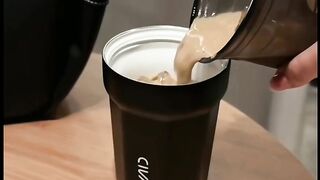 Civago stainless steel thermal mug.
