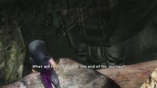 Ninja Gaiden abrindo a porta