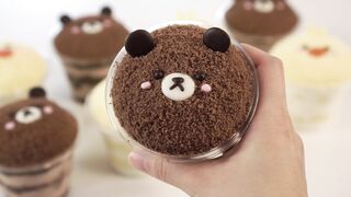선물하기 너무 귀여운 동물 케이크 만들기🐻🐥 (종이컵계량, 에어프라이어)