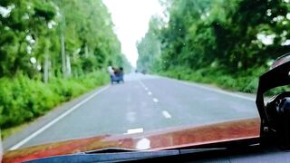 পরিদর্শন জাওয়ার পথে