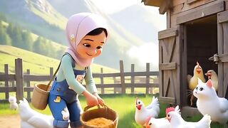 Humaira is raising livestock. Masha'Allah Tabarak'Allah.