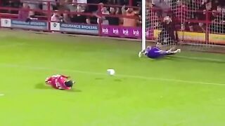 ):* Behind The Goal View! Goalkeeper Had NO CHANCE To Save This Brutal Shot!