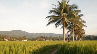 NYARIS DITIMPA BUAH KELAPA