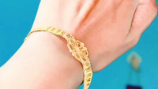 Golden Bracelet Design