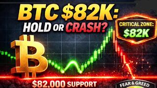 BITCOIN AT $82K DEFENSE LINE! Make or Break Moment for Crypto?