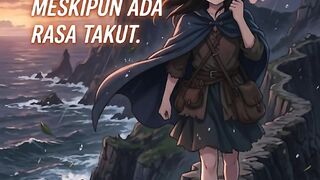 Keberanian bukan berarti tidak takut, tetapi tetap melangkah meskipun ada rasa takut