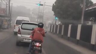 Dusty and smoky atmosphere in Tabalong