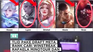 An Indonesian streamer was surprised to see the Indonesian team ONIC.