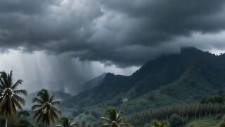 Relaxing Rain in the Village | Peaceful Rain Sounds for Sleep and Calm