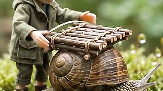 The world's tiniest Uber driver just got an upgrade 🐌✨