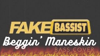 BEGGIN' Bass Cover | Maneskin | FAKEBASSIST