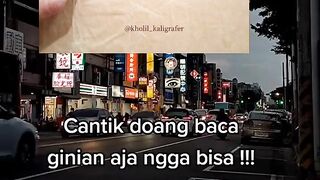 Bisa bacanya ???