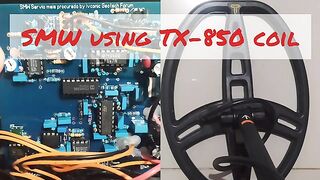 SMW metal detector using Tianxun TX-850 coil
