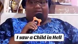 I saw a child in hell