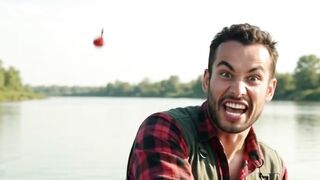 See very funny fishing time 🫵😁