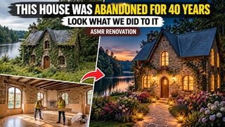 This House Was Abandoned for 40 Years… Look What We Did to It | ASMR Renovation