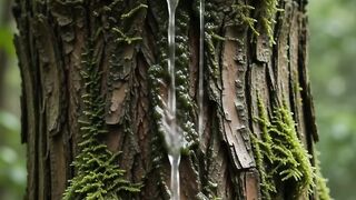 Rain in the Misty Forest | Peaceful Forest Rain Sounds for Sleep and Relaxation